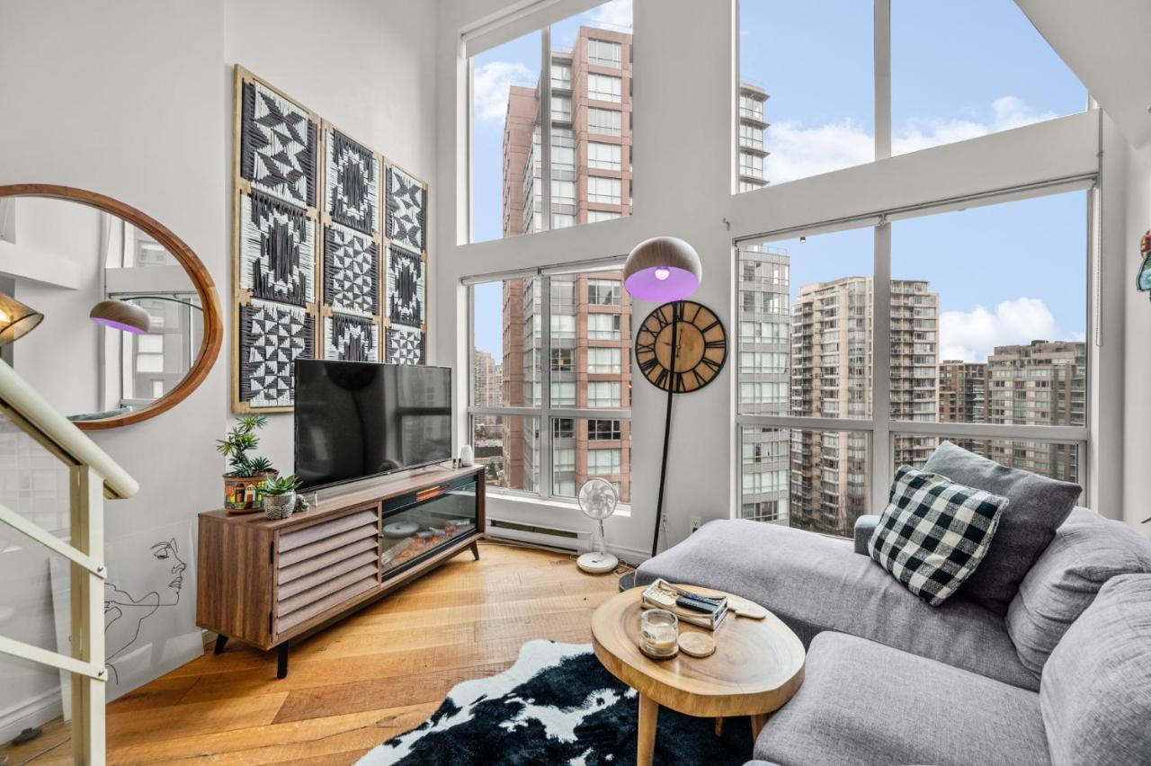 Rare Find Loft With Full Kitchen At Heart Of Downtown Apartman Vancouver Kültér fotó