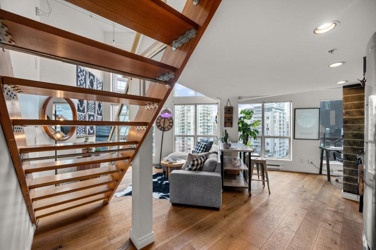 Rare Find Loft With Full Kitchen At Heart Of Downtown Apartman Vancouver Kültér fotó